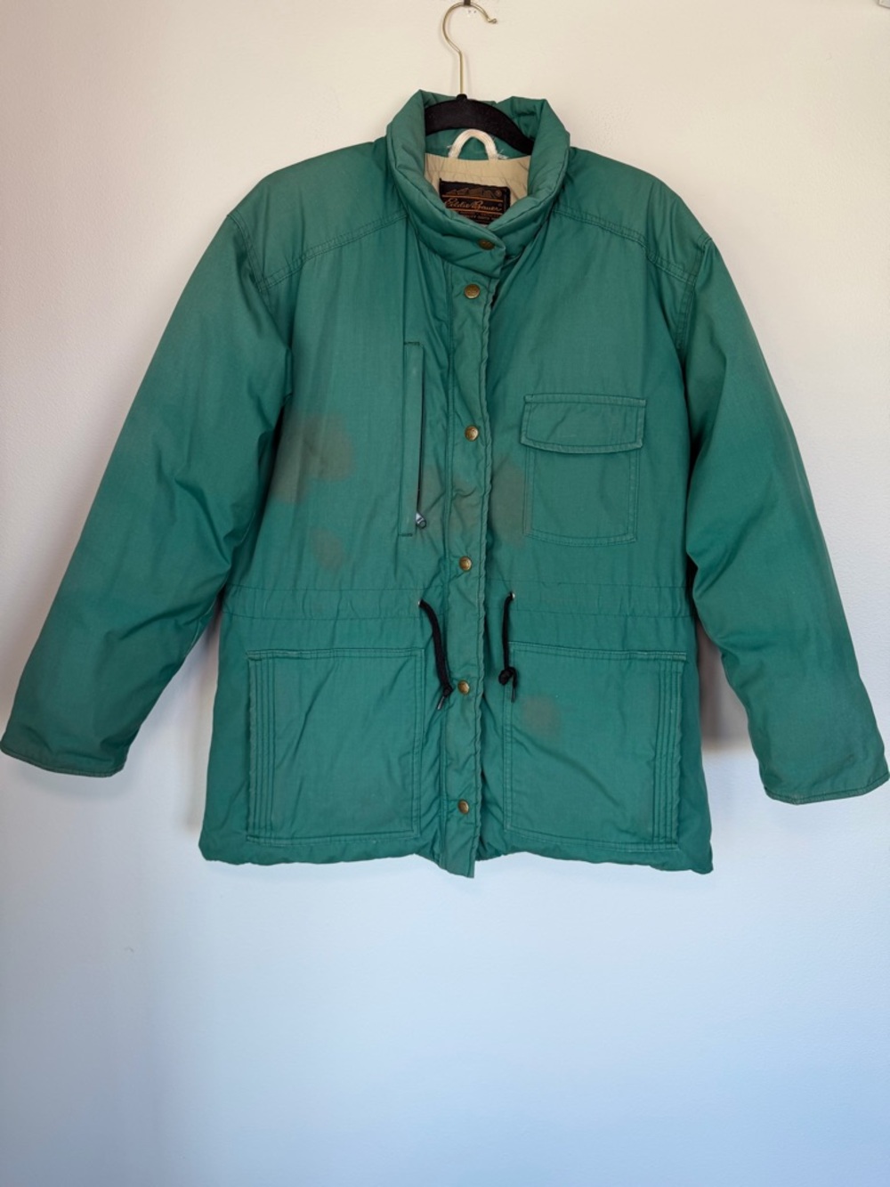Vintage 80’s Eddie Bauer Gold Tag Goose Down Utility Parka Jacket